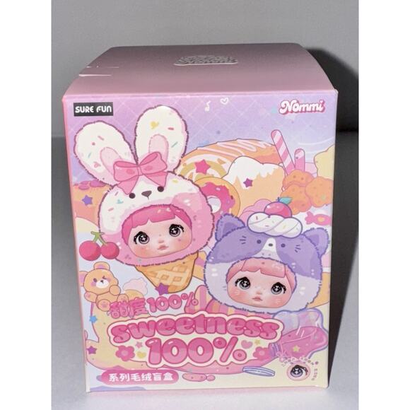 Nommi Sweetness 100% Series Plush Toy Blind Box confirmed Figure - Pastry Chef - Picture 7 of 9